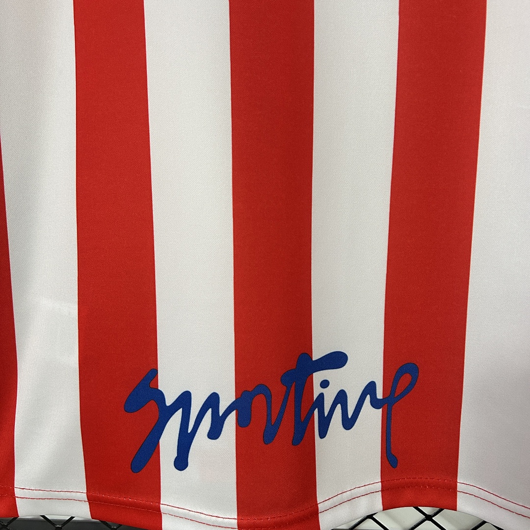 Retro Sporting Gijon 01/02 Home Size S-XXL 3