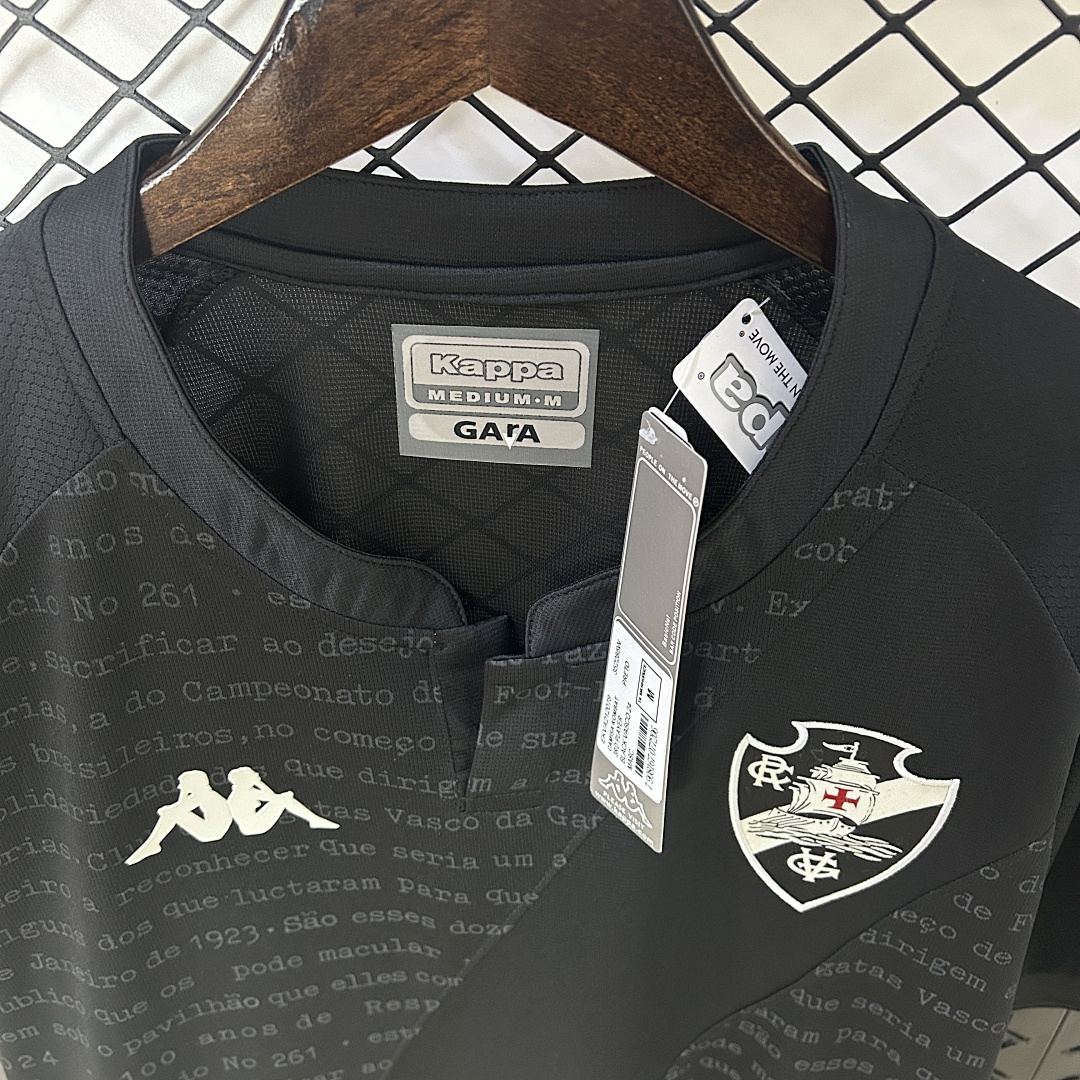 24/25 Vasco da Gama Black Jersey S-4XL 5