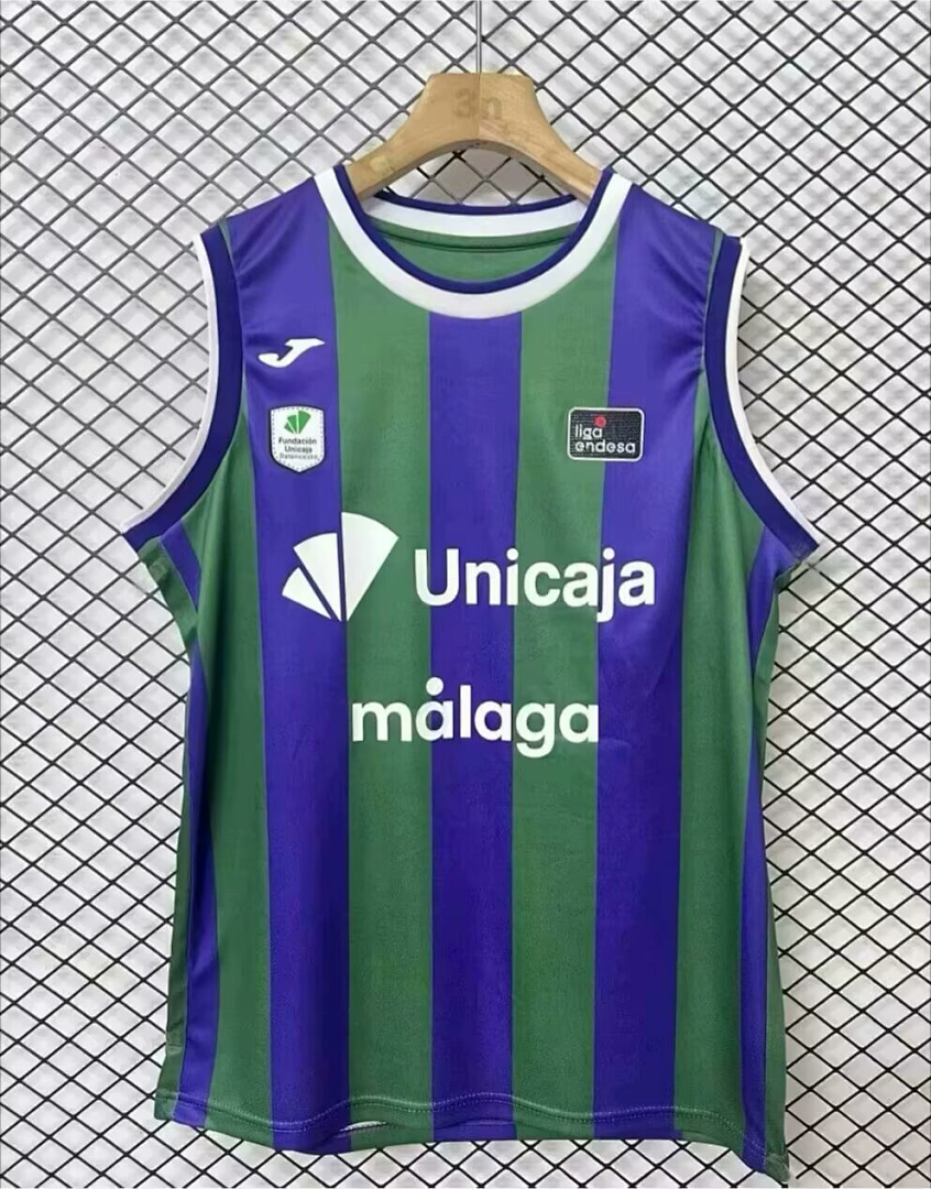24/25 Malaga basketball uniform home size S-XXL 3