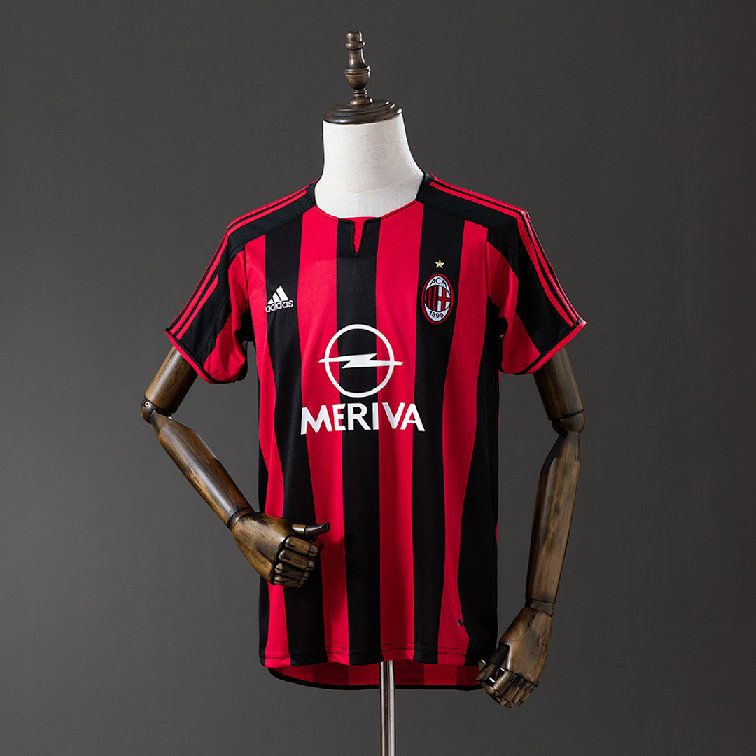 Retro AC Milan 03/04 Home S-XXL 9
