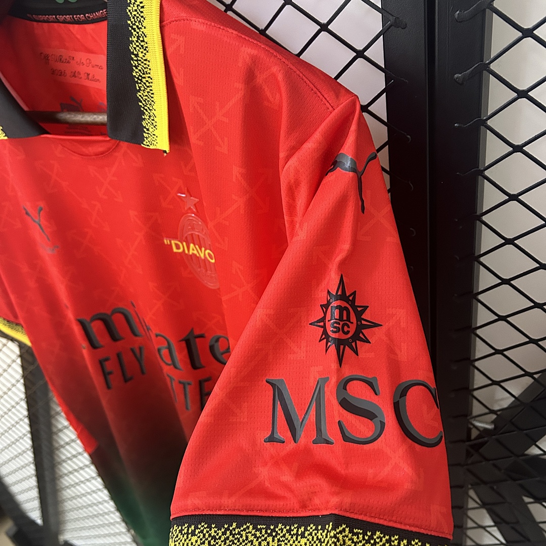 25/26 AC Milan Co-Branded Edition Jersey S-4XL 11