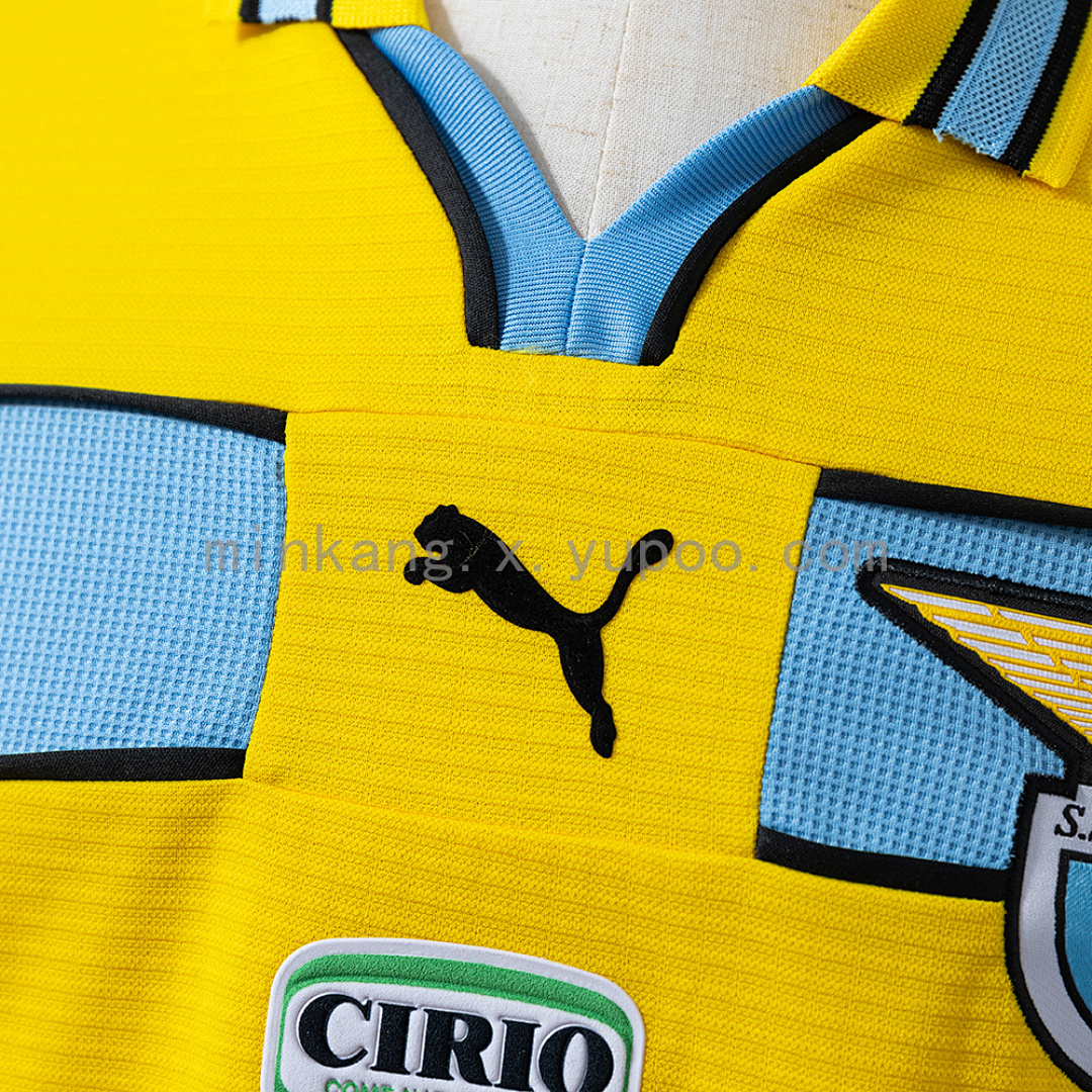 Retro shirt Lazio 98/99 yellow S-XXL 7