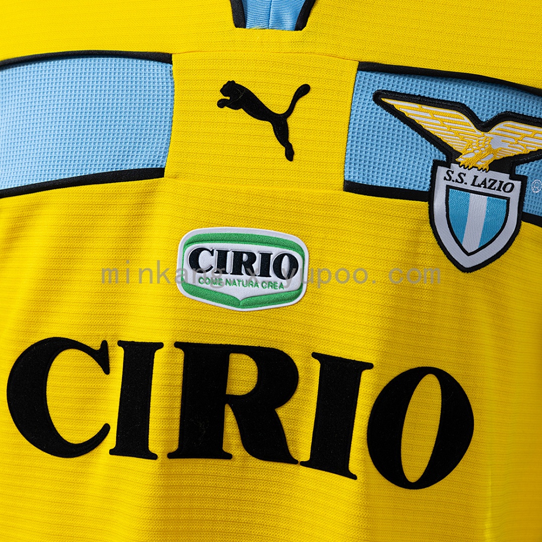 Retro shirt Lazio 98/99 yellow S-XXL 5