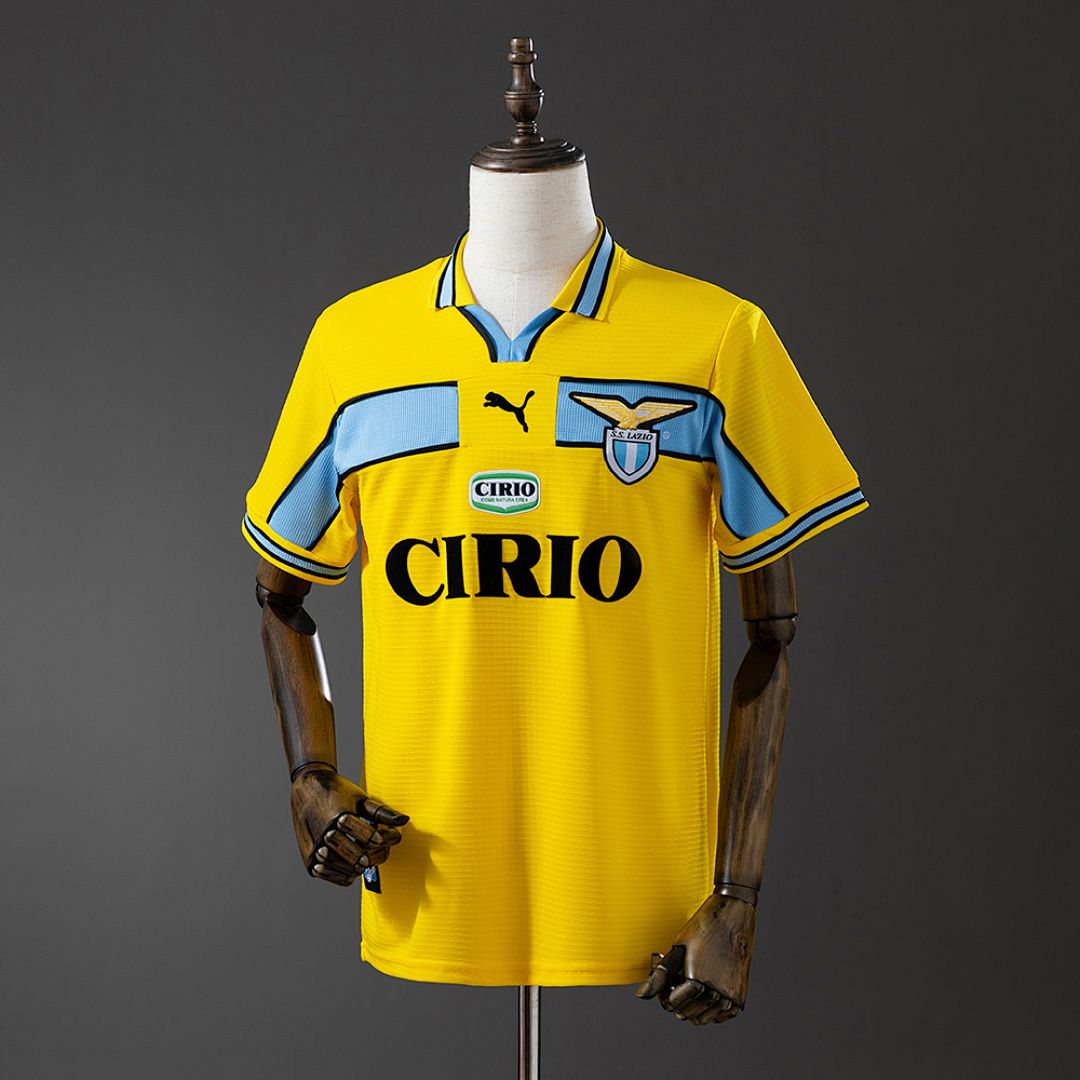 Retro shirt Lazio 98/99 yellow S-XXL 2