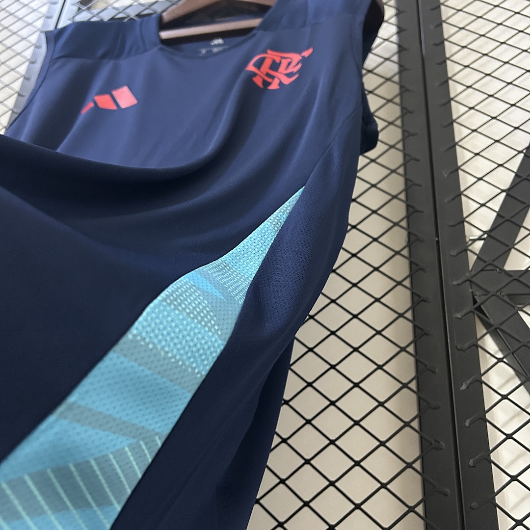 25/26 Vest Flamengo training suit S-4XL 5