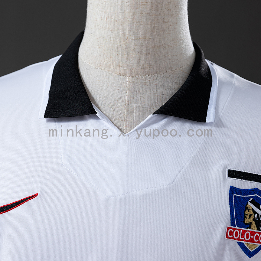 Retro long sleeve colo colo 97/98 home S-XXL 7