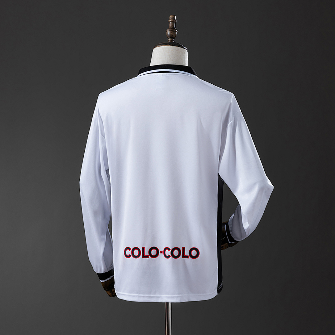 Retro long sleeve colo colo 97/98 home S-XXL 8