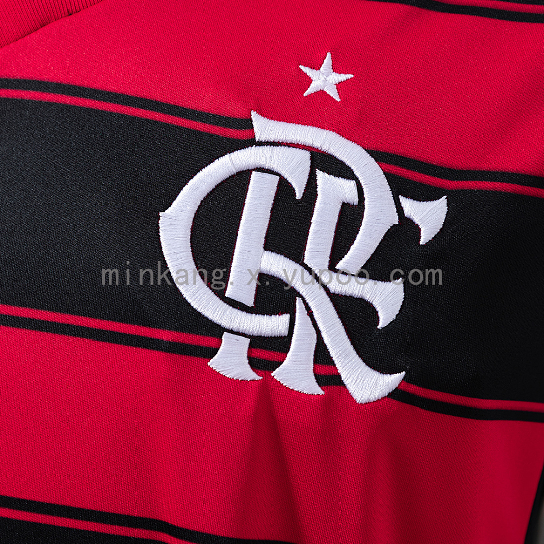 25/26 Long sleeve Flamengo Home S-4XL 5