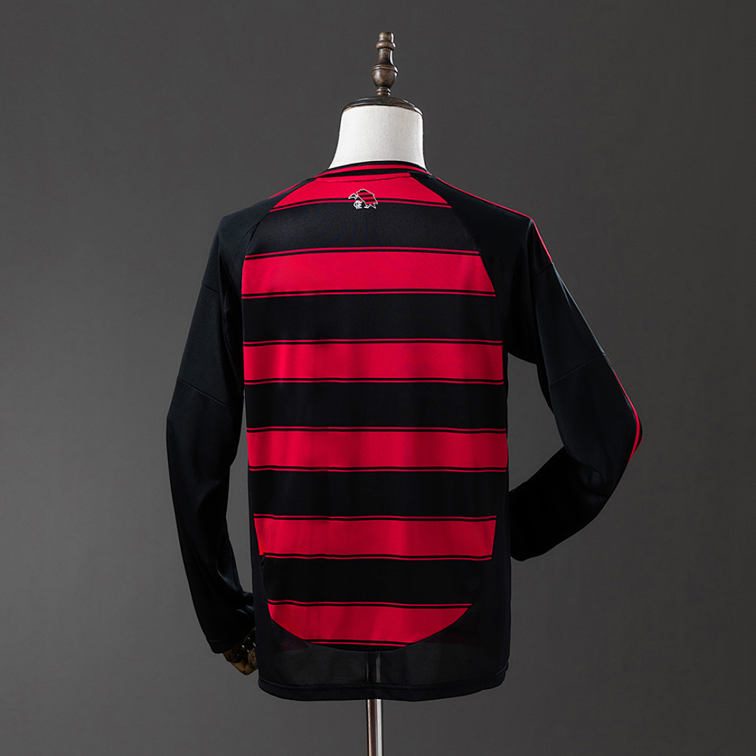 25/26 Long sleeve Flamengo Home S-4XL 7