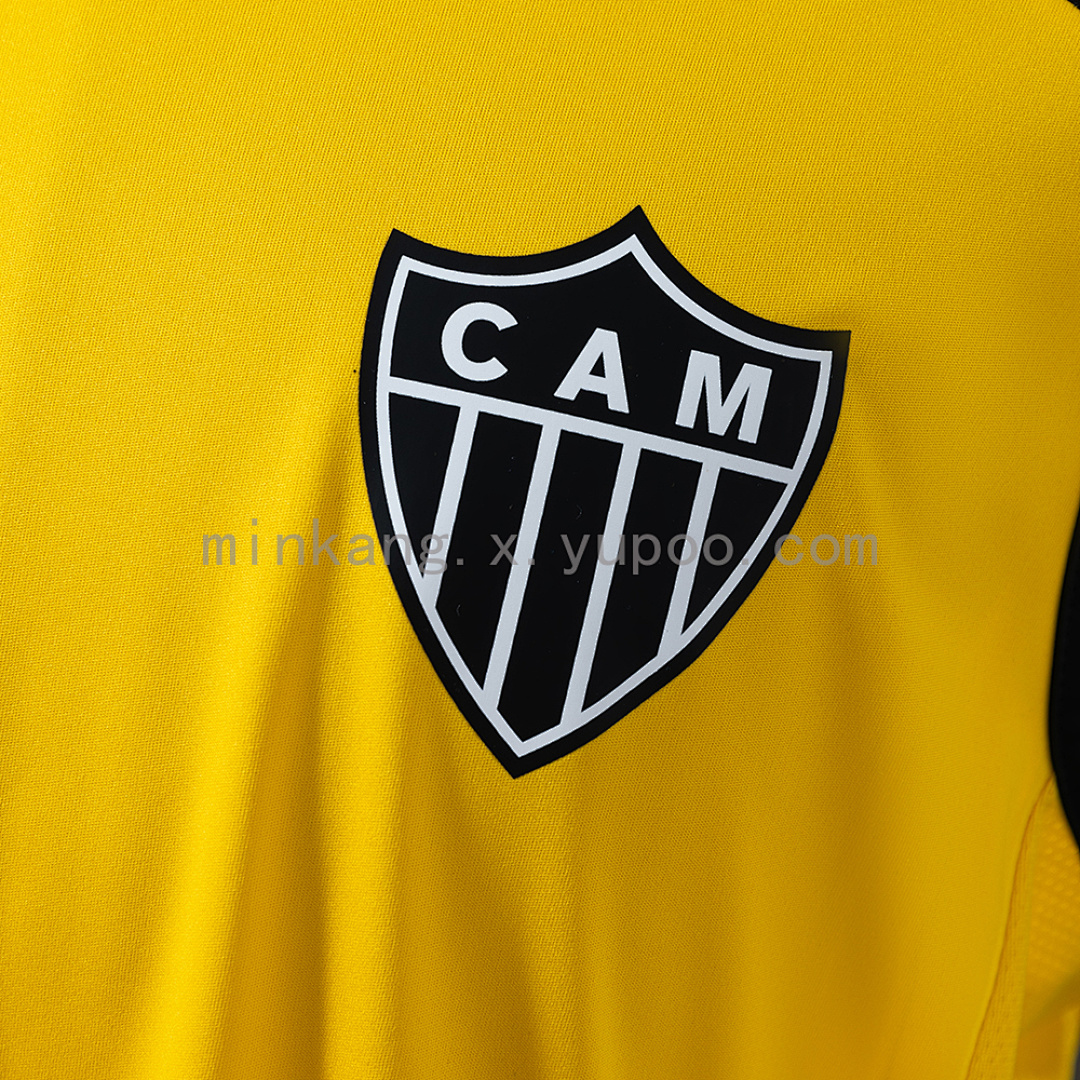 25/26 Atlético Mineiro Training Jersey Yellow S-4XL 4