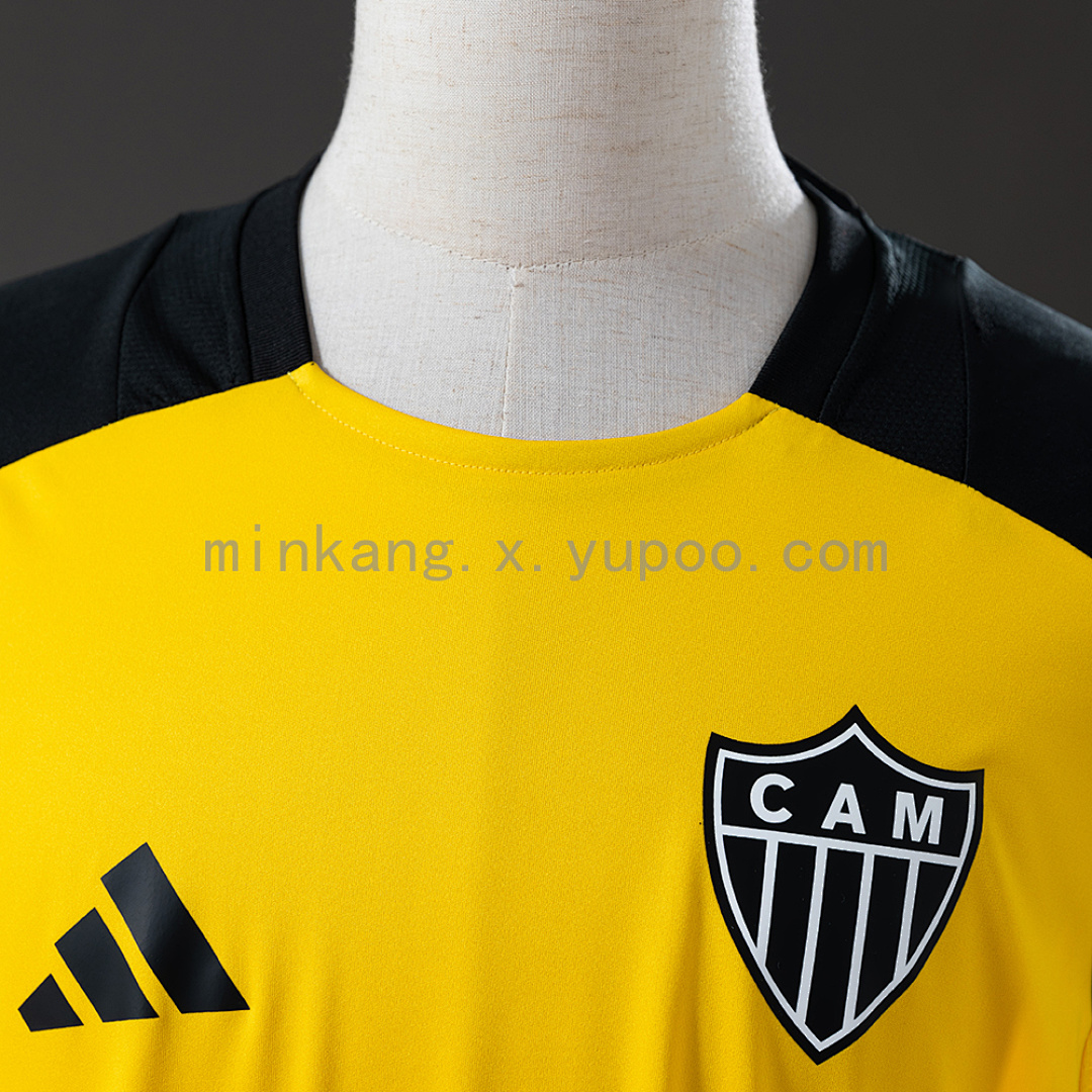 25/26 Atlético Mineiro Training Jersey Yellow S-4XL 5