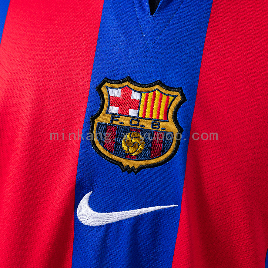 Retro Barcelona 01/02 home S-XXL 3