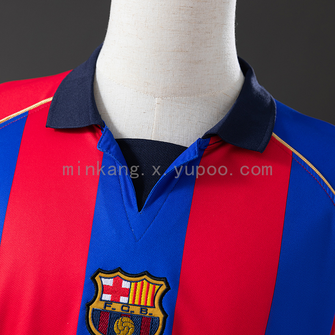 Retro Barcelona 01/02 home S-XXL 4