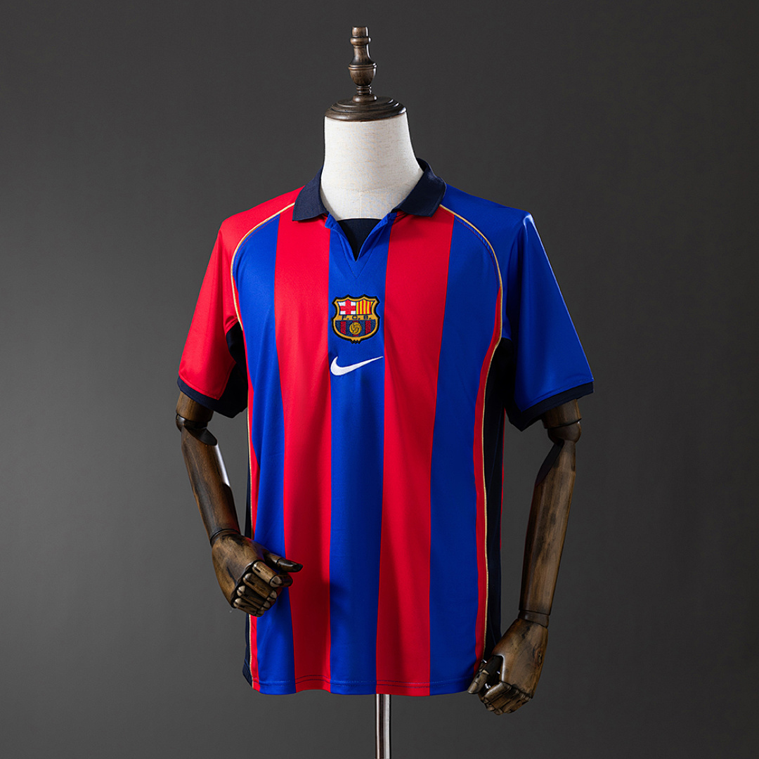 Retro Barcelona 01/02 home S-XXL 6