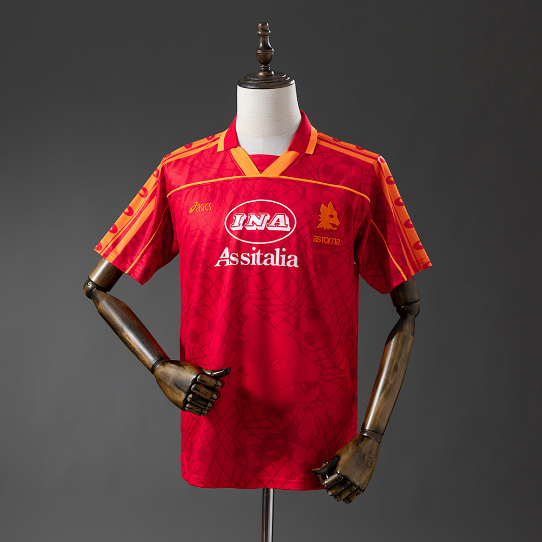 Retro Roma 95/96 Home S-XXL 8