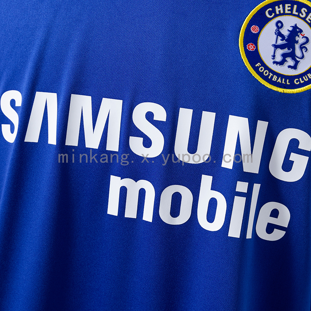 Retro Long sleeve Chelsea 06/07 home S-XXL 5