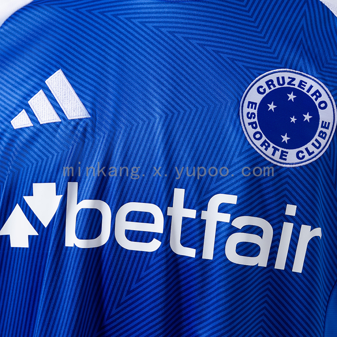 25/26 Cruzeiro Home All Sponsors S-4XL 7