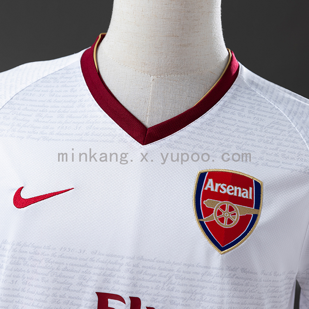 Retro Arsenal 07/08 Away S-XXL 6