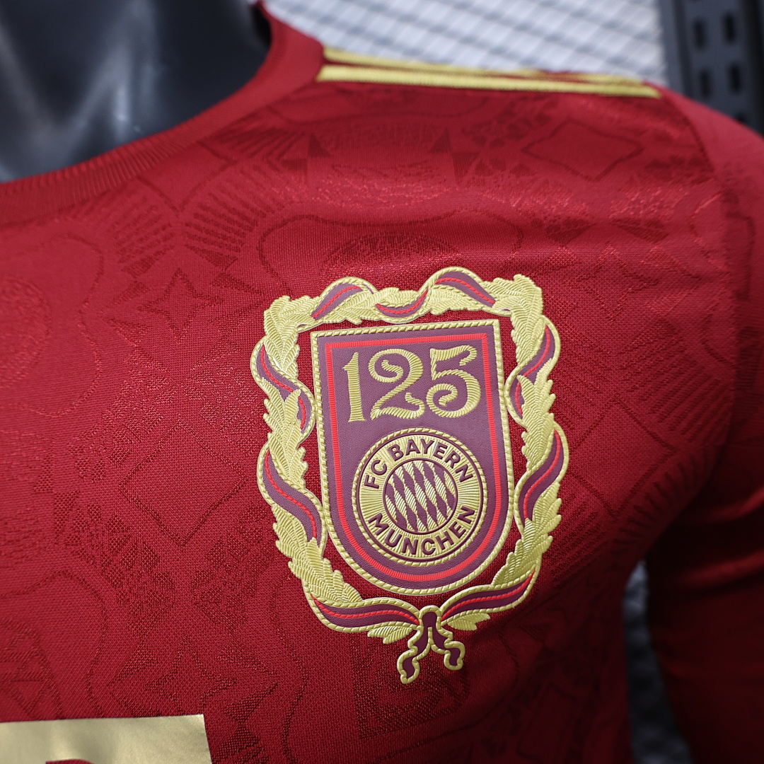 25/26 Player FC Bayern Munich 125th Anniversary Red S-XXL 8