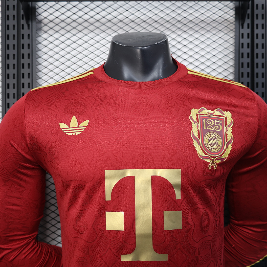 25/26 Player FC Bayern Munich 125th Anniversary Red S-XXL 11