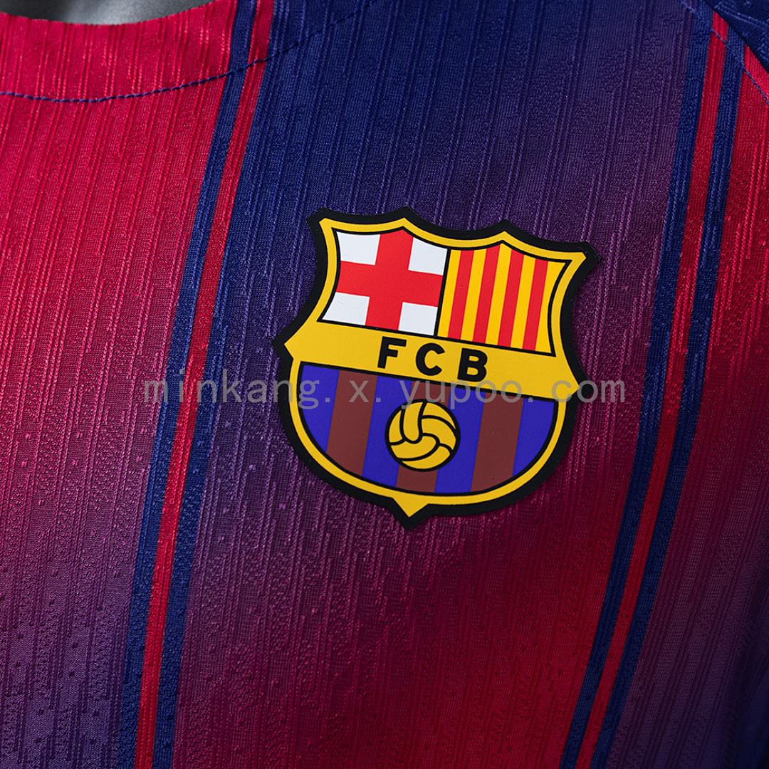 25/26 Player Barcelona Home S-4XL 5