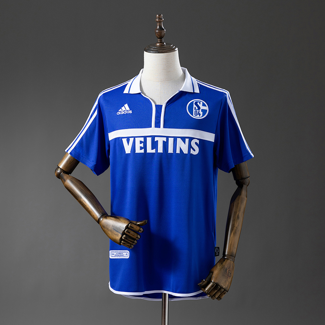 Retro Schalke 04 01/02 Home S-XXL 10