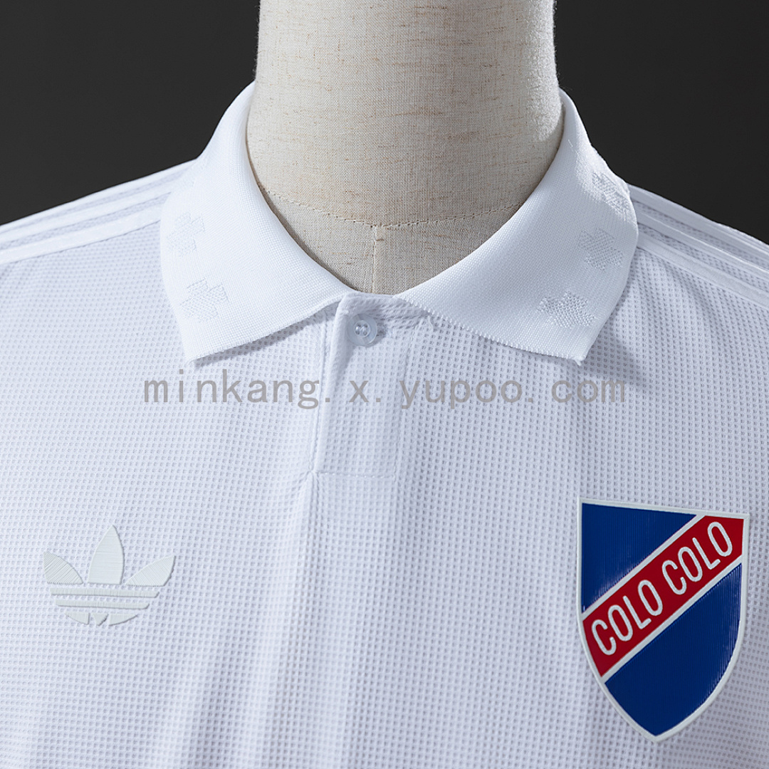 25/26 Colo Colo 100th Anniversary White S-XXL 5