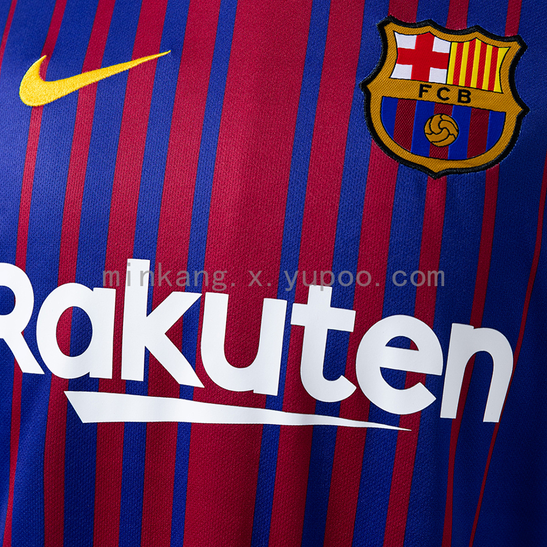 Retro Barcelona 17/18 Home S-XXL 5