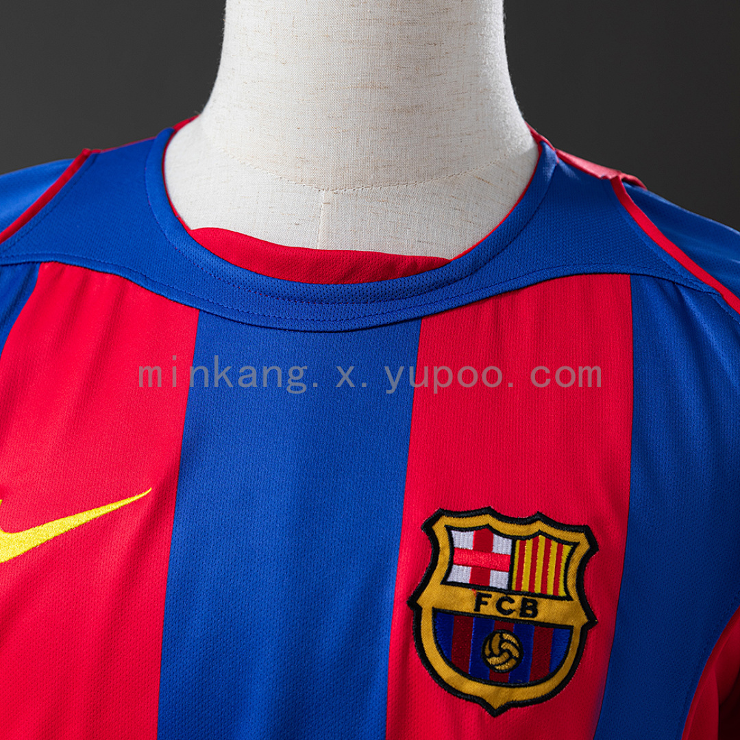 Retro Barcelona 04/05 Home S-XXL 4