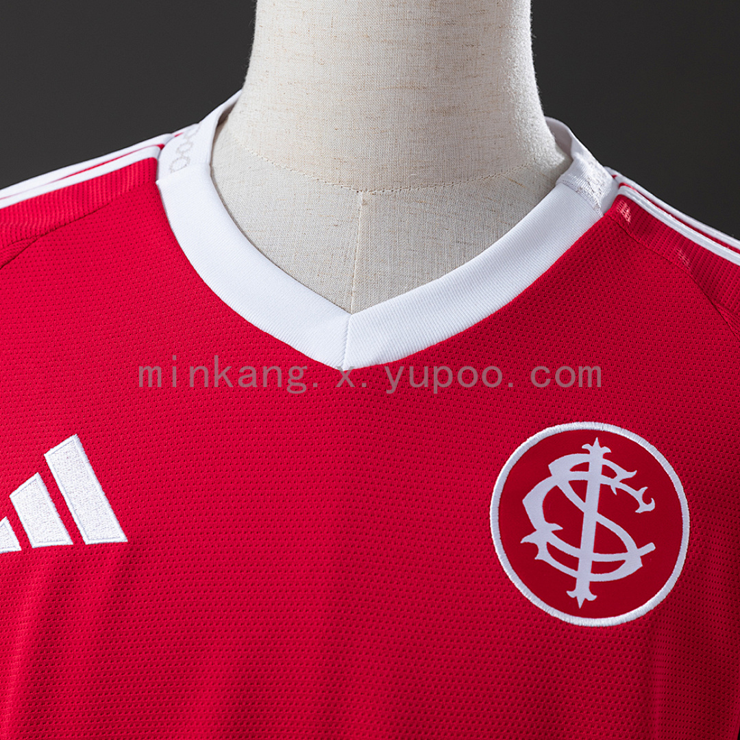 25/26 Long sleeve Brazil Internacional Home S-4XL 6