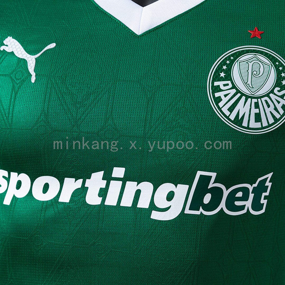 25/26 Players Palmeiras Home all sponsors S-4XL 6