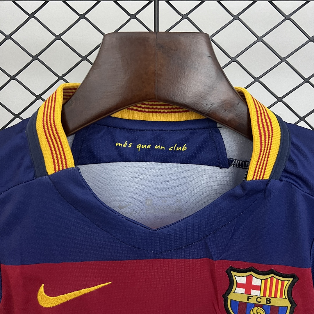 kids Barcelona 15/16 home size: 16-28 2