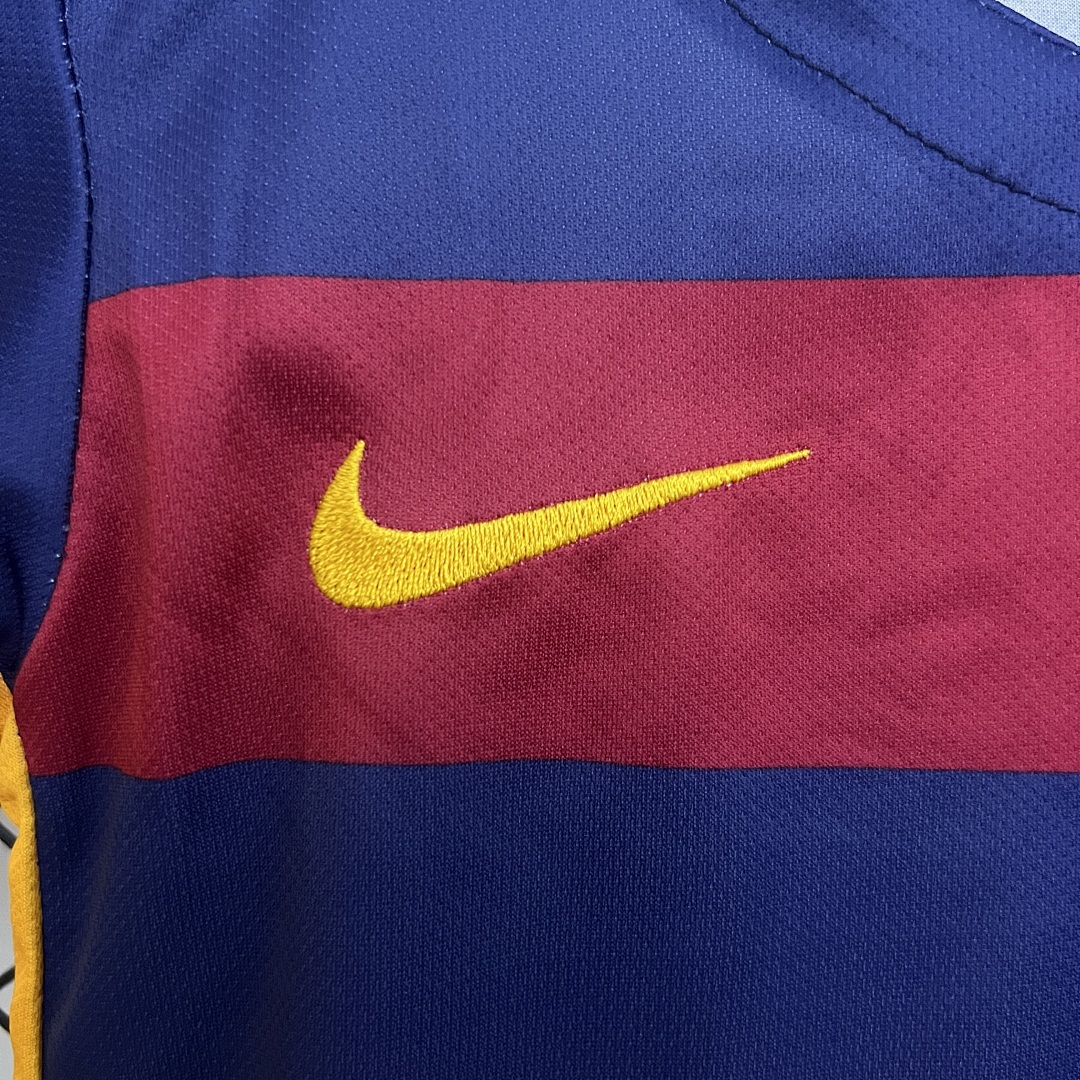 kids Barcelona 15/16 home size: 16-28 10