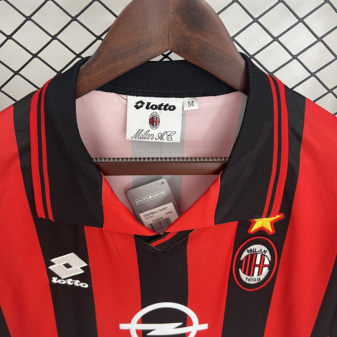Retro AC Milan 97/98 Home S-XXL 8