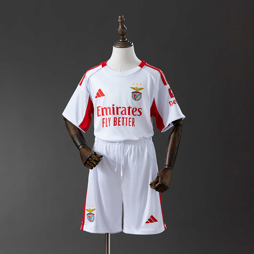 25/26 Kids Benfica Third away game Size: 16-28