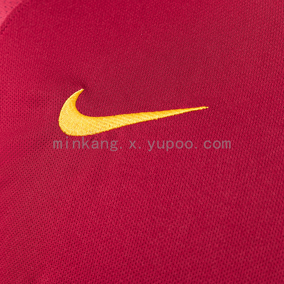 Retro Long Sleeve Roma 17/18 Home S-XXL 5