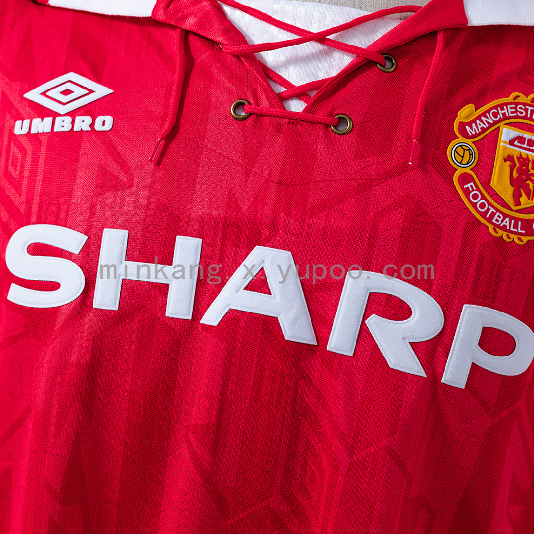 Retro Long Sleeve M-U 92/94 Home S-XXL 5