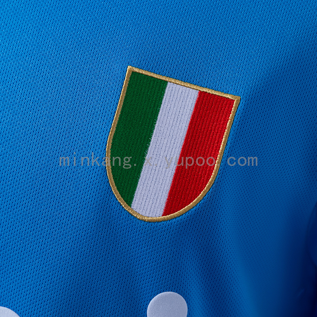 Retro Long Sleeve Napoli 87/88 Home S-XXL 4