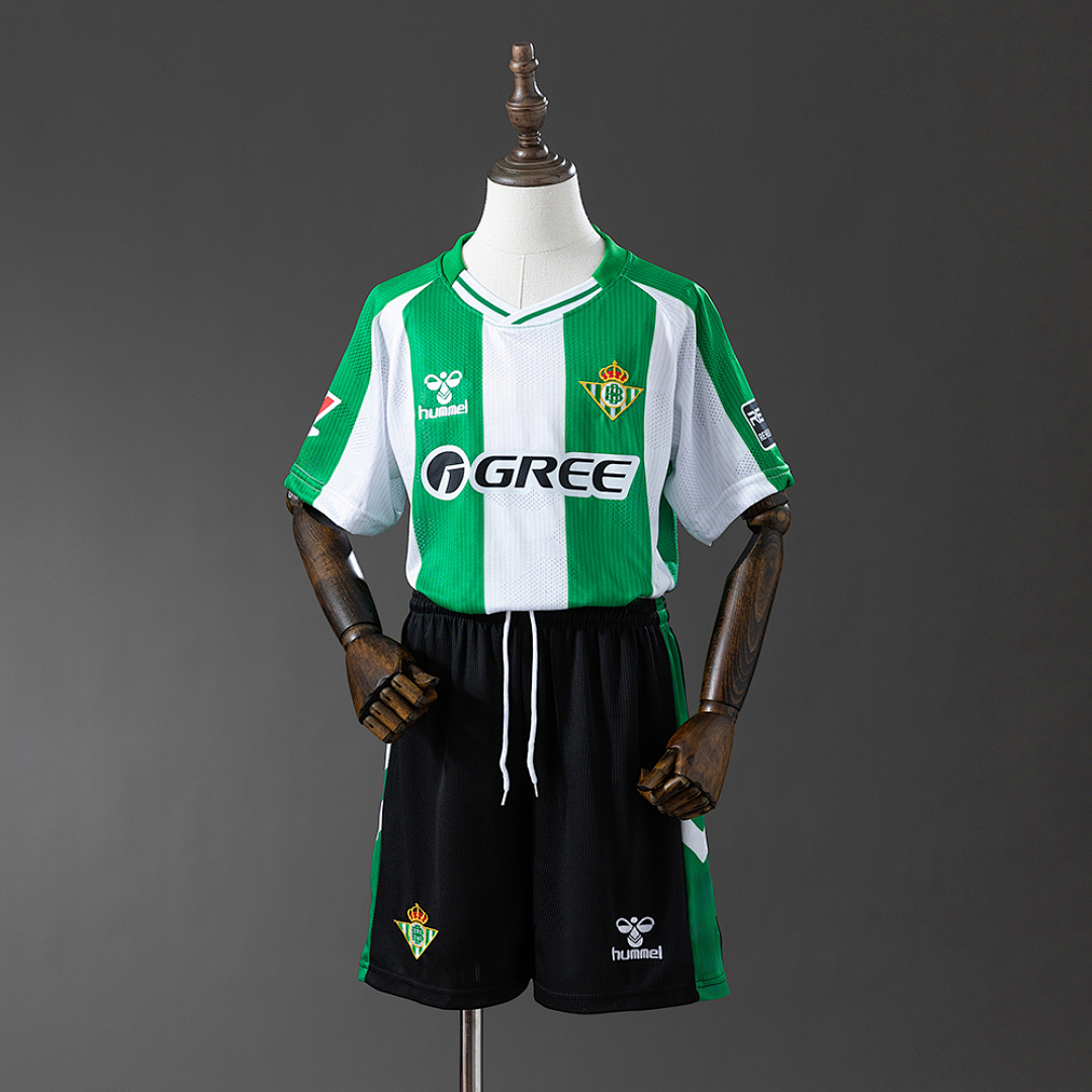 kids 25/26 Real Betis home size: 16-28