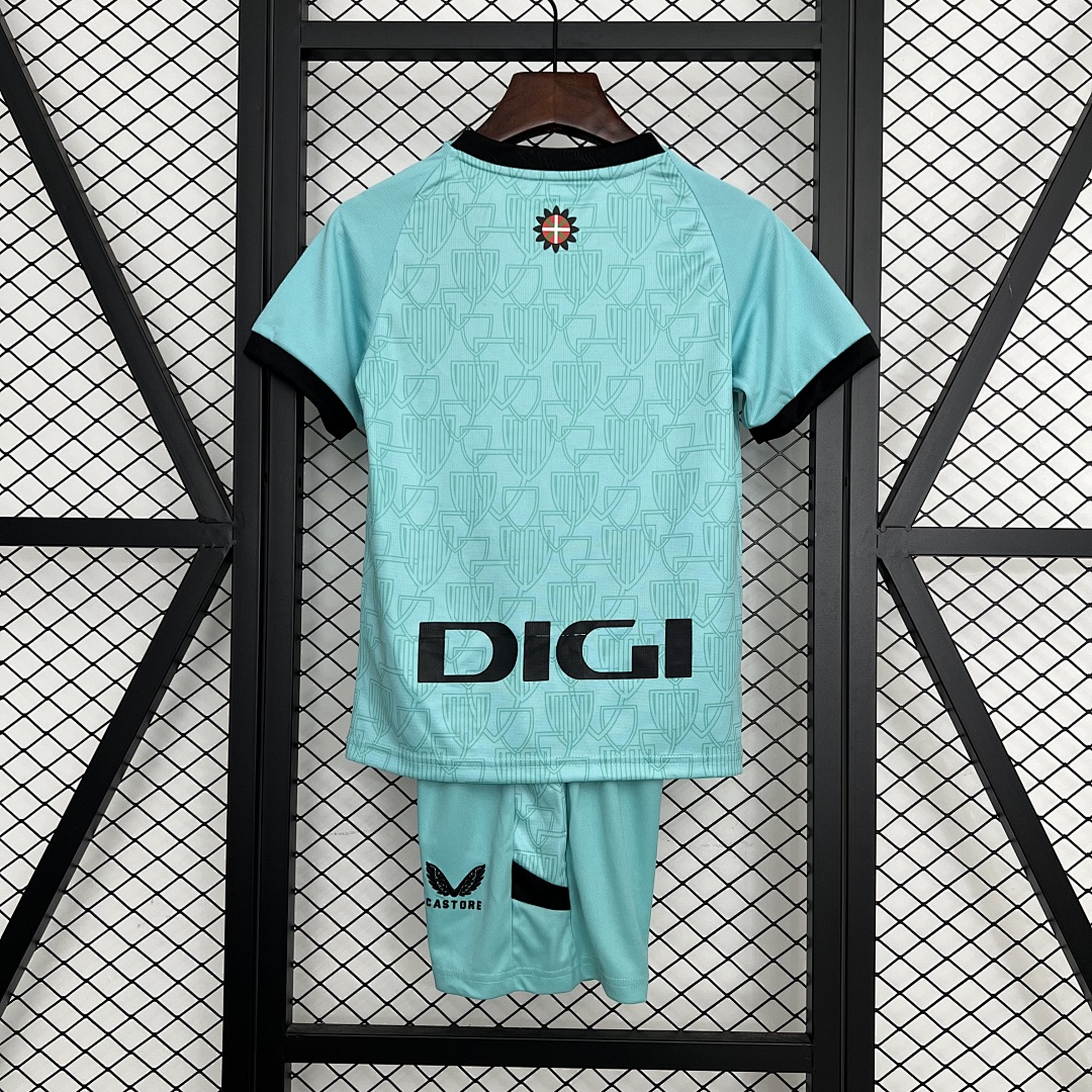 25/26 Kids Athletic Bilbao Third Away Size: 16-28 11