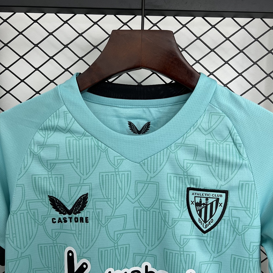 25/26 Kids Athletic Bilbao Third Away Size: 16-28 7
