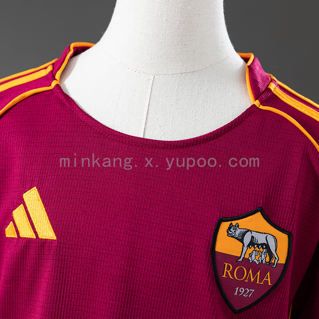 25/26 Kids AS Roma Home Size: 16-28 7