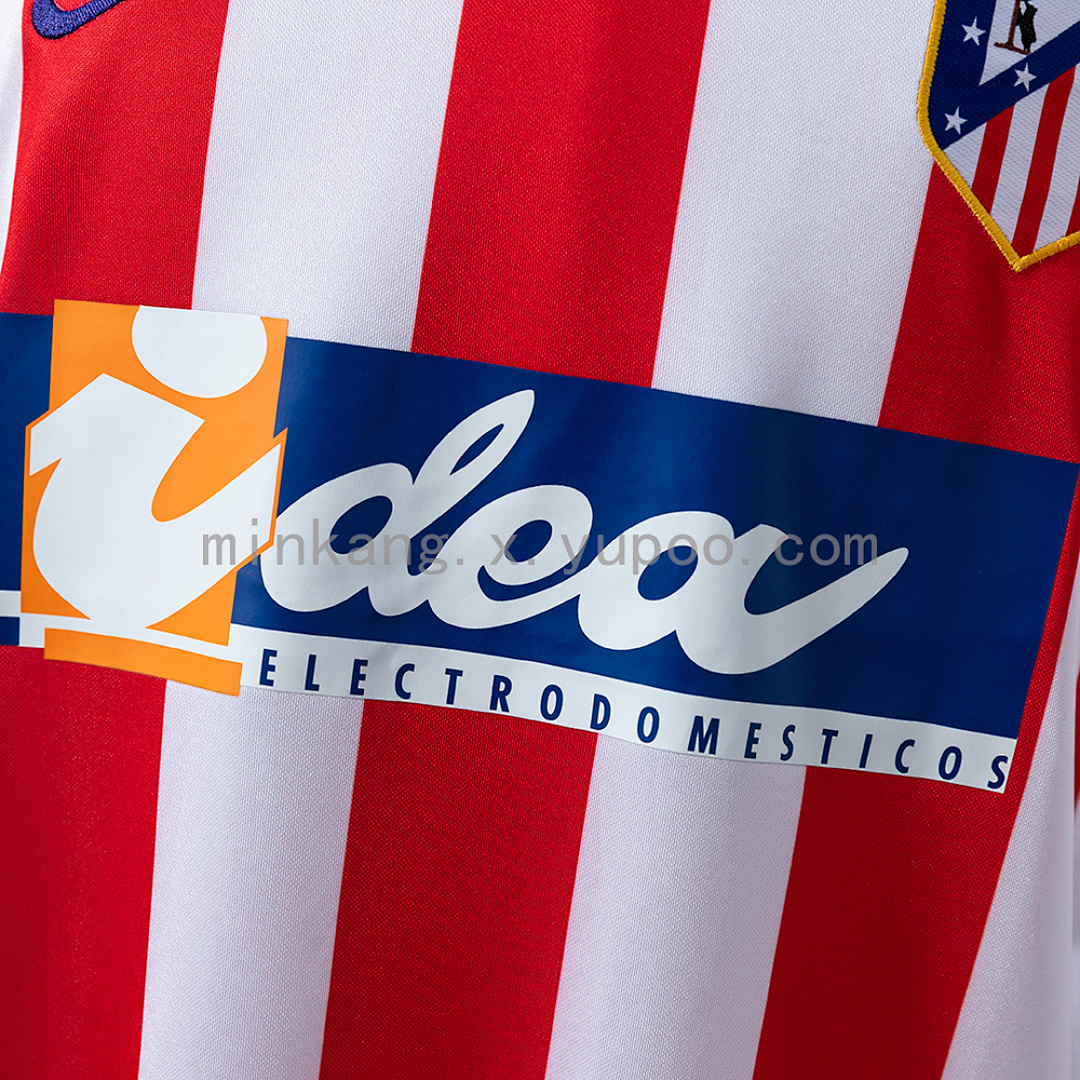 Retro Atletico Madrid 02/03 Home S-XXL 5