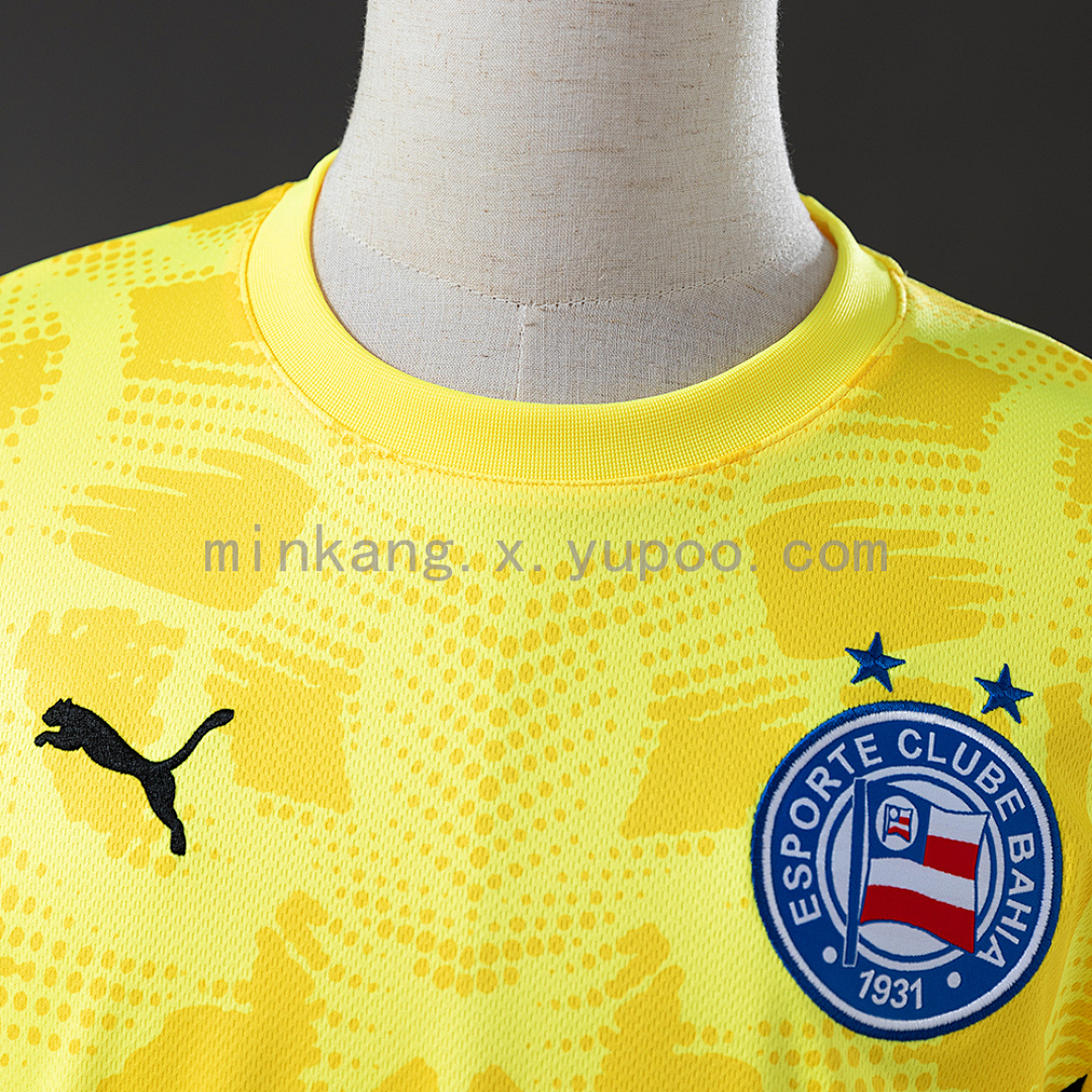 25/26 Bahia Goalkeeper Yellow S-4XL 4