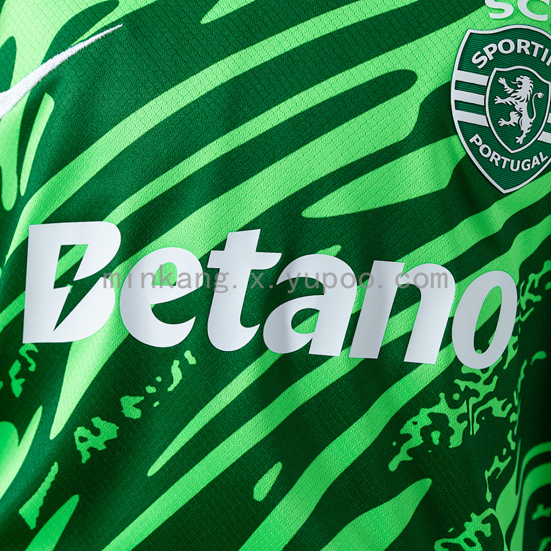 25/26 Sporting Lisbon Goalkeeper Green Size: 16-28 7