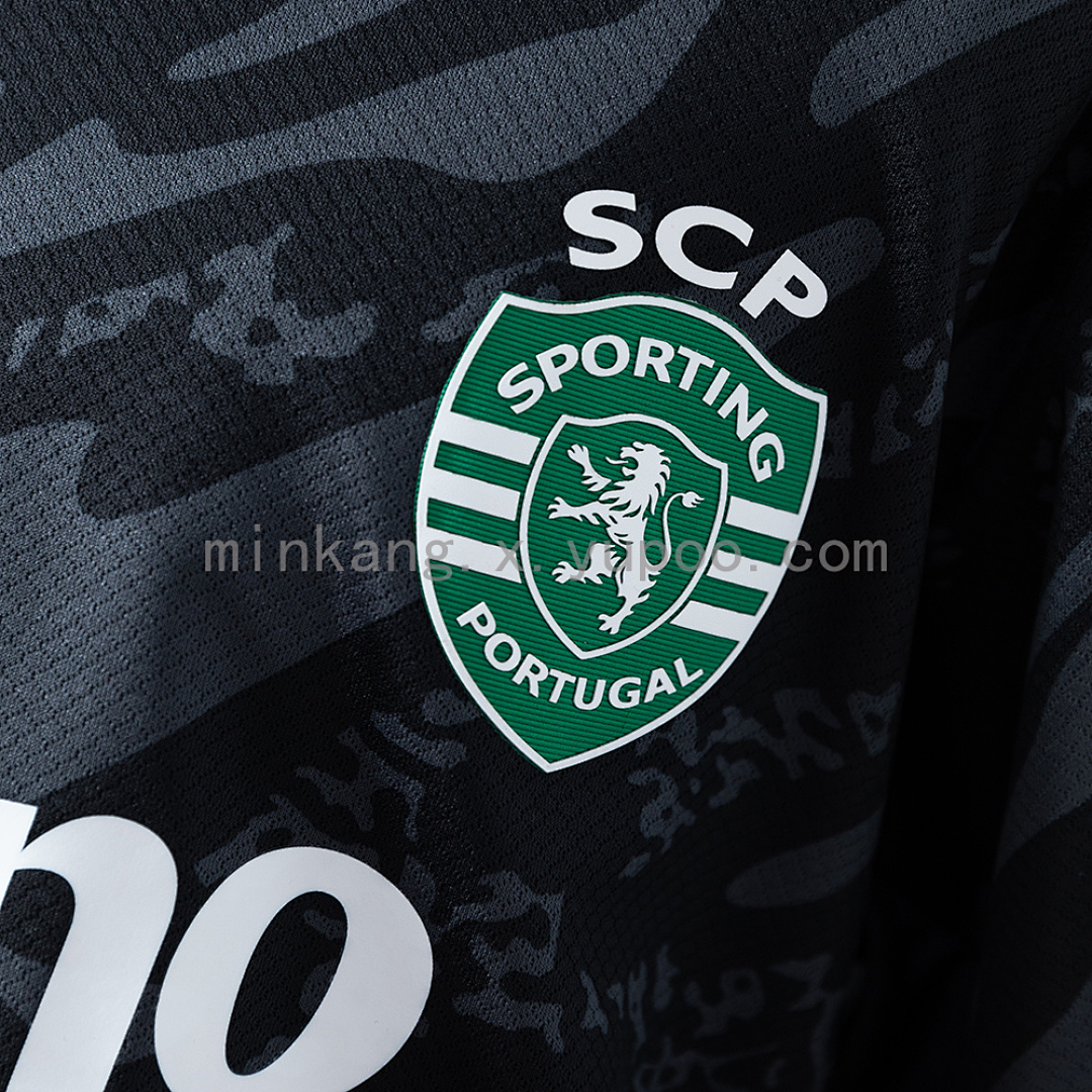 25/26 Sporting Lisbon Goalkeeper Black Size: 16-28 6