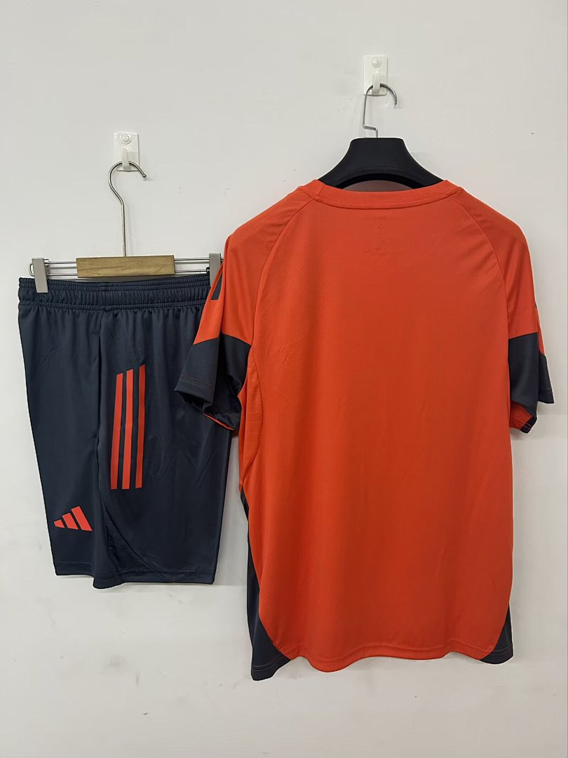 25/26 Bayern Munich training suit orange S-3XL 3