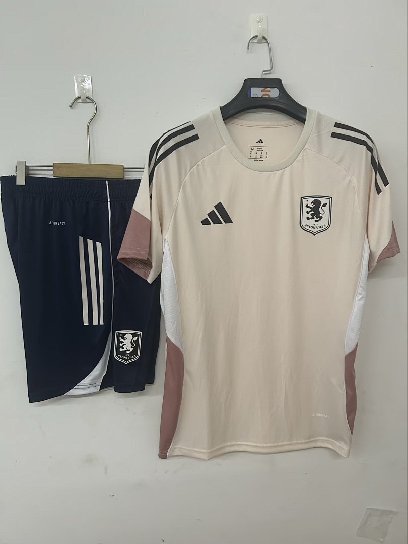 25/26 Aston Villa training suit pink S-3XL