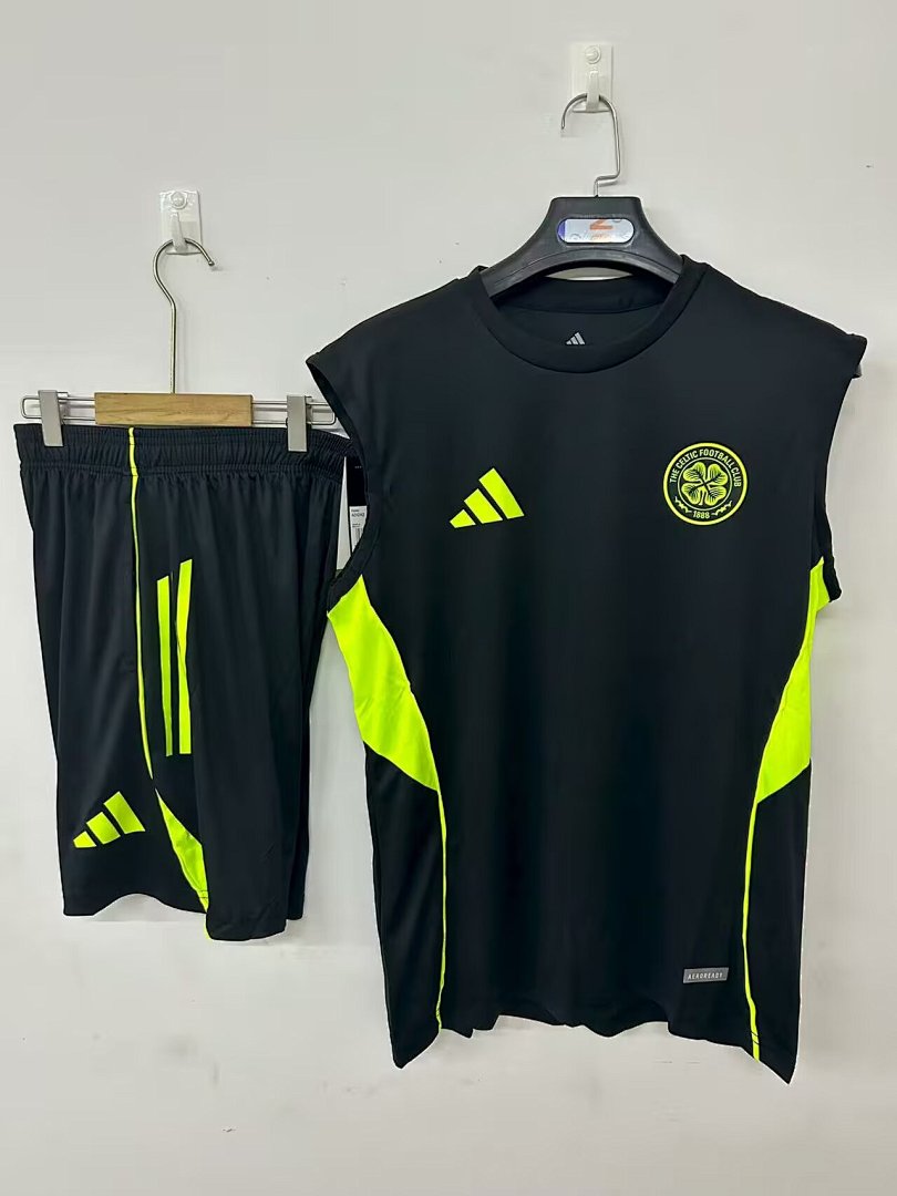 25/26 Celtics Training Jersey Black S-3XL