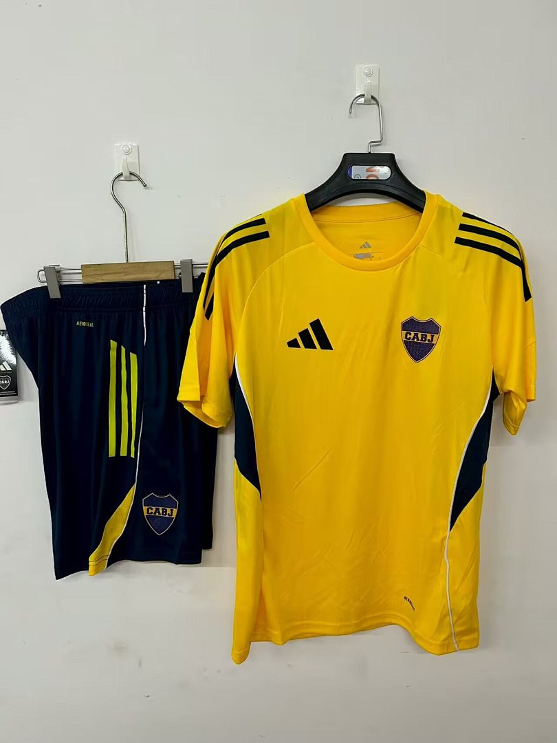 25/26 Boca training suit yellow S-3XL 3